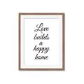 Picture of A Happy Home _GroupedProduct_Rectangle_Portrait_Framed_Matted_