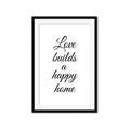 Picture of A Happy Home _GroupedProduct_Rectangle_Portrait_Framed_Matted_