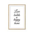 Picture of A Happy Home _GroupedProduct_Rectangle_Portrait_Framed_Matted_