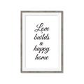 Picture of A Happy Home _GroupedProduct_Rectangle_Portrait_Framed_Matted_