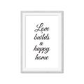 Picture of A Happy Home _GroupedProduct_Rectangle_Portrait_Framed_Matted_