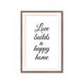 Picture of A Happy Home _GroupedProduct_Rectangle_Portrait_Framed_Matted_