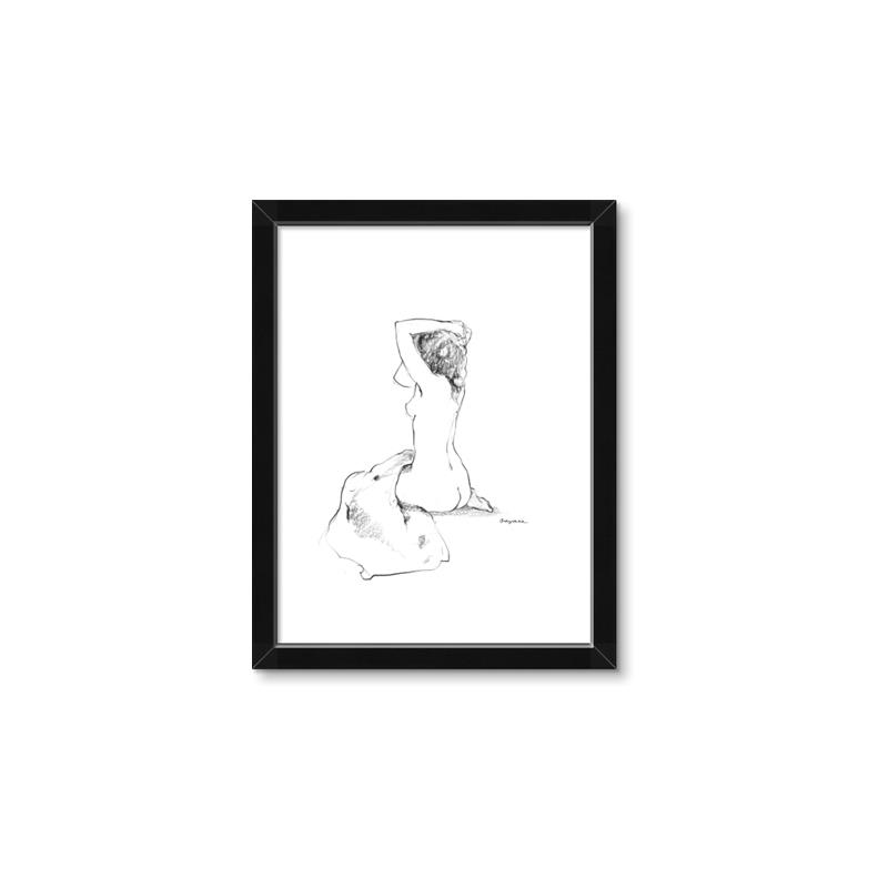 Picture of Questions of Love _GroupedProduct_Rectangle_Portrait_Framed_Matted_
