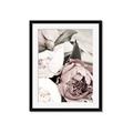Picture of Pink Bloom _GroupedProduct_Rectangle_Portrait_Photography _GroupedProduct_Rectangle_Portrait_Framed_Matted_