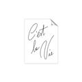 Picture of C'est La Vie II _GroupedProduct_Rectangle_Portrait_Unframed_Print_Only_