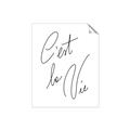 Picture of C'est La Vie II _GroupedProduct_Rectangle_Portrait_Unframed_Print_Only_