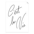 Picture of C'est La Vie II _GroupedProduct_Rectangle_Portrait_Unframed_Print_Only_