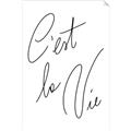 Picture of C'est La Vie II _GroupedProduct_Rectangle_Portrait_Unframed_Print_Only_