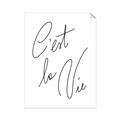 Picture of C'est La Vie II _GroupedProduct_Rectangle_Portrait_Unframed_Print_Only_