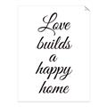 Picture of A Happy Home _GroupedProduct_Rectangle_Portrait_Unframed_Print_Only_
