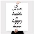 Picture of A Happy Home _GroupedProduct_Rectangle_Portrait_Canvas_