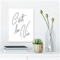 Picture of C'est La Vie II _GroupedProduct_Rectangle_Portrait_Canvas_