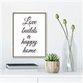 Picture of A Happy Home _GroupedProduct_Rectangle_Portrait_Canvas_Framed_