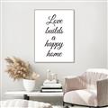 Picture of A Happy Home _GroupedProduct_Rectangle_Portrait_Canvas_Framed_