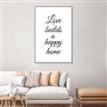 Picture of A Happy Home _GroupedProduct_Rectangle_Portrait_Canvas_Framed_