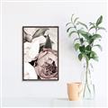 Picture of Pink Bloom _GroupedProduct_Rectangle_Portrait_Photography _GroupedProduct_Rectangle_Portrait_Canvas_Framed_