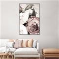 Picture of Pink Bloom _GroupedProduct_Rectangle_Portrait_Photography _GroupedProduct_Rectangle_Portrait_Canvas_Framed_