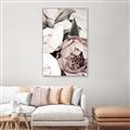 Picture of Pink Bloom _GroupedProduct_Rectangle_Portrait_Photography _GroupedProduct_Rectangle_Portrait_Canvas_Framed_