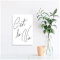 Picture of C'est La Vie II _GroupedProduct_Rectangle_Portrait_Unframed_Print_Only_