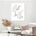 Picture of C'est La Vie II _GroupedProduct_Rectangle_Portrait_Unframed_Print_Only_