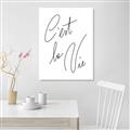 Picture of C'est La Vie II _GroupedProduct_Rectangle_Portrait_Unframed_Print_Only_