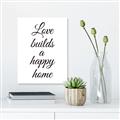 Picture of A Happy Home _GroupedProduct_Rectangle_Portrait_Unframed_Print_Only_