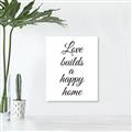 Picture of A Happy Home _GroupedProduct_Rectangle_Portrait_Unframed_Print_Only_