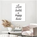 Picture of A Happy Home _GroupedProduct_Rectangle_Portrait_Unframed_Print_Only_