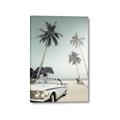 Picture of Palms & Cool Car _GroupedProduct_Rectangle_Portrait_Photography _GroupedProduct_Rectangle_Portrait_Canvas_