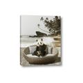 Picture of Panda Sitting on Sofa _GroupedProduct_Rectangle_Portrait_Canvas_