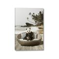 Picture of Panda Sitting on Sofa _GroupedProduct_Rectangle_Portrait_Canvas_
