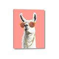 Picture of Llamarama  with glass _GroupedProduct_Rectangle_Portrait_Canvas_