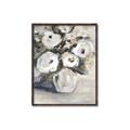 Picture of Big flower pot _GroupedProduct_Rectangle_Portrait_Canvas_Framed_
