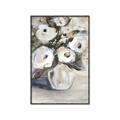 Picture of Big flower pot _GroupedProduct_Rectangle_Portrait_Canvas_Framed_