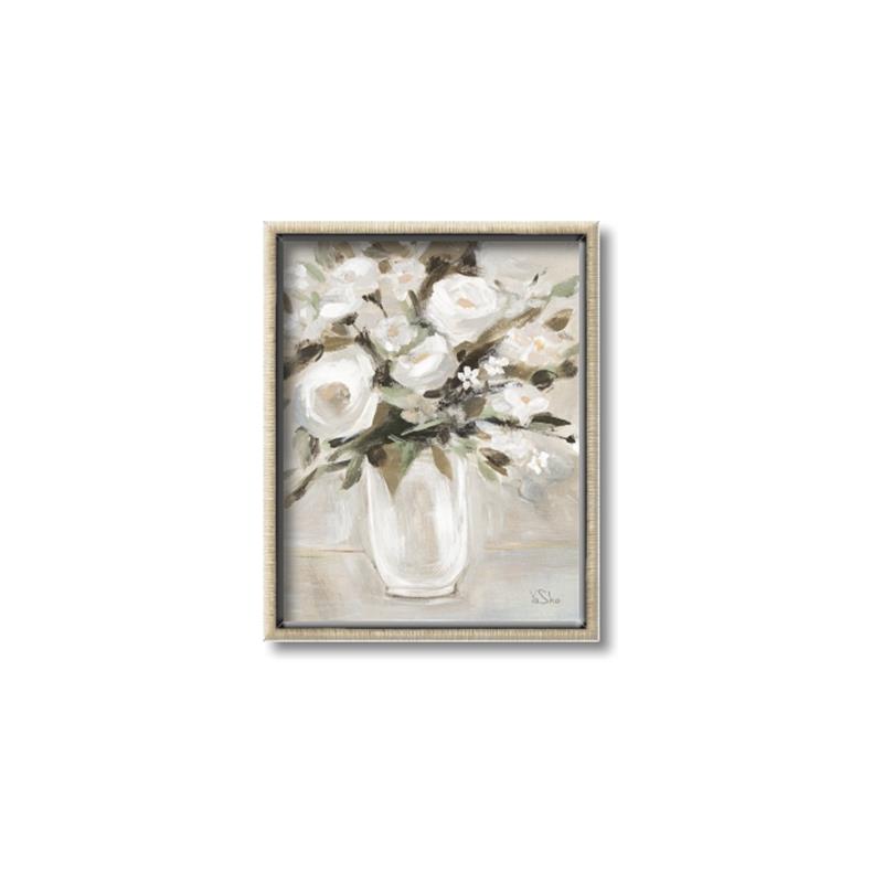 Picture of Choose Happy Bouquet _GroupedProduct_Rectangle_Portrait_Canvas_Framed_