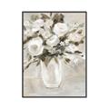 Picture of Choose Happy Bouquet _GroupedProduct_Rectangle_Portrait_Canvas_Framed_