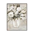 Picture of Choose Happy Bouquet _GroupedProduct_Rectangle_Portrait_Canvas_Framed_