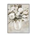 Picture of Choose Happy Bouquet _GroupedProduct_Rectangle_Portrait_Canvas_Framed_