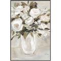 Picture of Choose Happy Bouquet _GroupedProduct_Rectangle_Portrait_Canvas_Framed_
