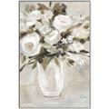 Picture of Choose Happy Bouquet _GroupedProduct_Rectangle_Portrait_Canvas_Framed_