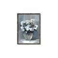Picture of Vase with beautiful flower _GroupedProduct_Rectangle_Portrait_Canvas_Framed_