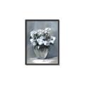 Picture of Vase with beautiful flower _GroupedProduct_Rectangle_Portrait_Canvas_Framed_