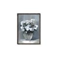 Picture of Vase with beautiful flower _GroupedProduct_Rectangle_Portrait_Canvas_Framed_