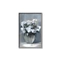 Picture of Vase with beautiful flower _GroupedProduct_Rectangle_Portrait_Canvas_Framed_