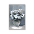 Picture of Vase with beautiful flower _GroupedProduct_Rectangle_Portrait_Canvas_Framed_