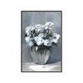 Picture of Vase with beautiful flower _GroupedProduct_Rectangle_Portrait_Canvas_Framed_