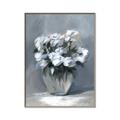 Picture of Vase with beautiful flower _GroupedProduct_Rectangle_Portrait_Canvas_Framed_