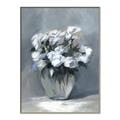 Picture of Vase with beautiful flower _GroupedProduct_Rectangle_Portrait_Canvas_Framed_