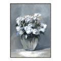 Picture of Vase with beautiful flower _GroupedProduct_Rectangle_Portrait_Canvas_Framed_