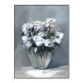 Picture of Vase with beautiful flower _GroupedProduct_Rectangle_Portrait_Canvas_Framed_